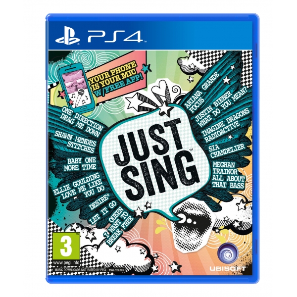 Just Sing PS4 Game Just Sing PS4 Game